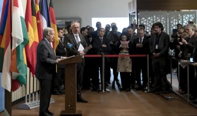 El secretario general de Naciones Unidas, António Guterres.