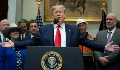 El presidente de Estados Unidos, Donald Trump.