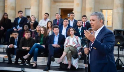 El Presidente de la República, Iván Duque.