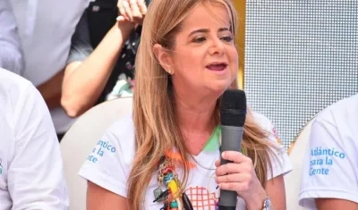 La Gobernadora del Atlántico, Elsa Noguera.