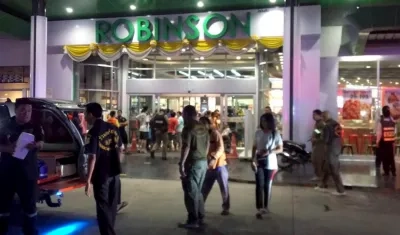 Joyería asaltada en Bangkok.