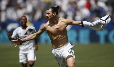 El sueco Zlatan Ibrahimovic.