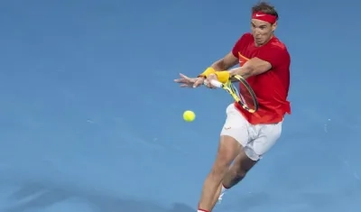 Rafael Nadal, tenista español. 