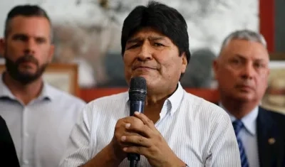 El expresidente boliviano Evo Morales.