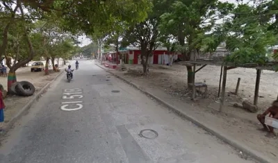 Foto para ilustrar el lugar del barrio Siete de Abril, donde ocurrió el homicidio de Gonzalo Gastelbondo.
