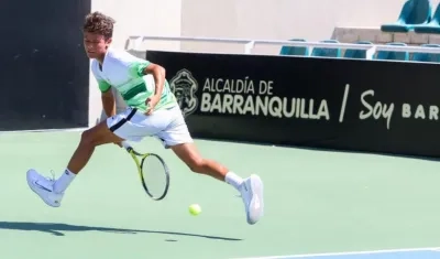  El Mundial Juvenil de Tenis en Barranquilla empezó con el torneo de clasificación, los días 11 y 12 de enero.