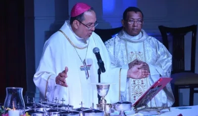 Monseñor Pablo Emiro Salas, Arzobispo de Barranquilla.