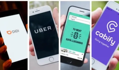 Algunas aplicaciones móviles para transporte.