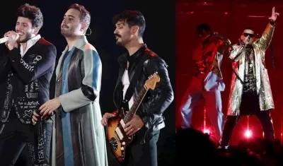 Sebastián Yatra, Reik y Daddy Yankee.