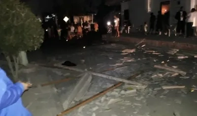 Las tejas de las casas en el barrio El Edén.