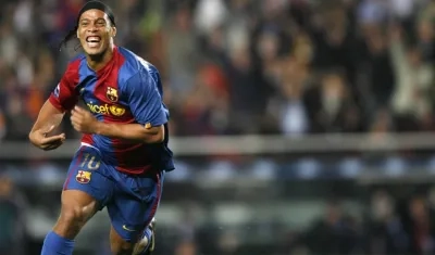 El brasileño Ronaldinho.