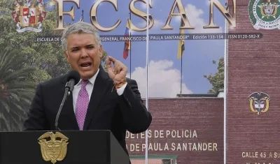 El Presidente de la República, Iván Duque.
