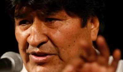 El expresidente boliviano Evo Morales.