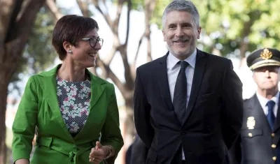 María Gámez (izquierda).