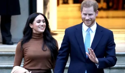 Meghan Markle y el Príncipe Enrique de Reino Unido.