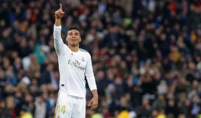 El volante Casemiro.