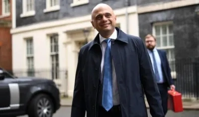 El ministro británico de Economía, Sajid Javid.