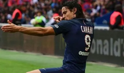 El uruguayo Edinson Cavani.