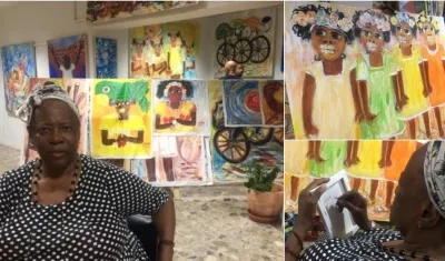 Jean Girigori, pintora de Curazao.