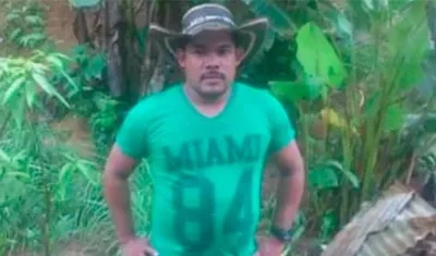 El líder social Luis Darío Rodríguez.