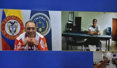 Nilson de Jesús Mier Vargas y Cristian Camilo Bellón Galindo,