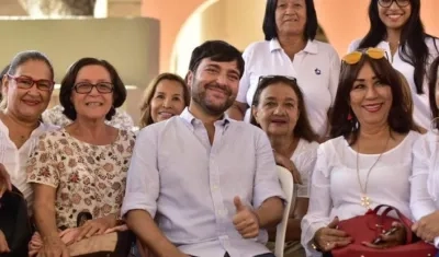 El Alcalde de Barranquilla, Jaime Pumarejo.