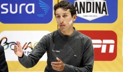 El colombiano Egan Bernal.