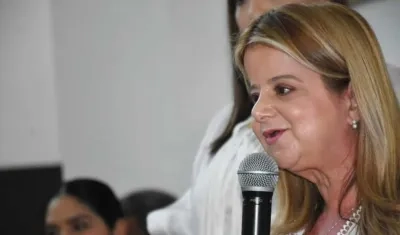 La Gobernadora del Atlántico, Elsa Noguera.