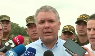 El Presidente de la República, Iván Duque.