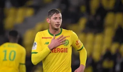 El delantero argentino Emiliano Sala.