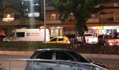 El CTI llegó al lugar de los hechos.