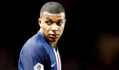 El francés Kylian Mbappé.