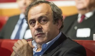 El expresidente de la UEFA Michel Platini.