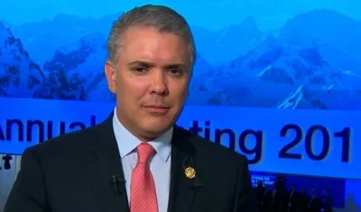 El Presidente de la República, Iván Duque.