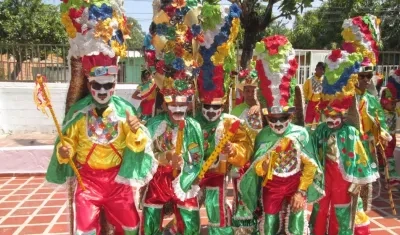 Cuadrilla de Congos del Tigre de Galapa.