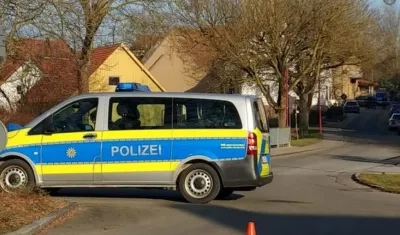 La policía se personó en el lugar con un fuerte dispositivo.