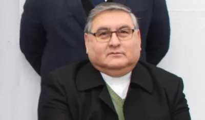 El sacerdote chileno Belisario Valdebenito.