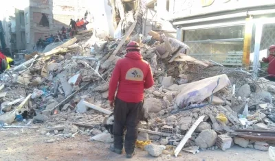 Así quedaron algunas edificaciones.