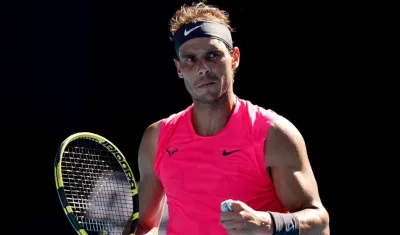 Rafael Nadal, tenista español. 