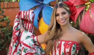 Isabella Chams, Reina del Carnaval de Barranquilla 2020.