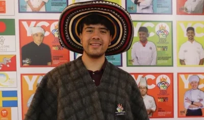 Juan David Calambas Posada, representante de Colombia.