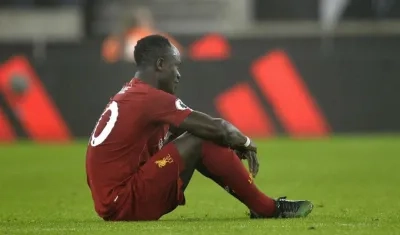  Sadio Mané, atacante del Liverpool. 