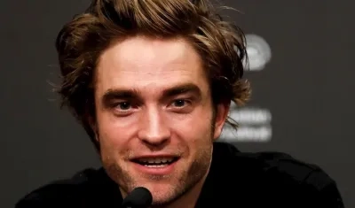 El actor británico Robert Pattinson.