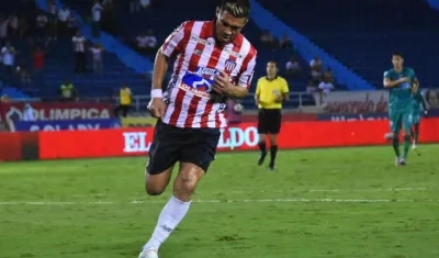 Teófilo Gutiérrez, delantero de Junior. 