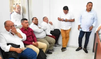 Los cuatro procesados por delitos electorales, en caso 'Casa Blanca'.