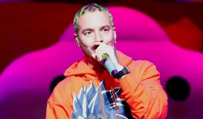 El cantante colombiano J Balvin.