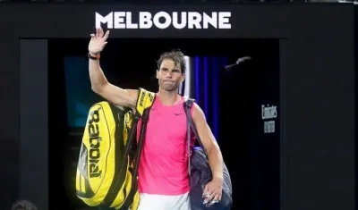 Rafael Nadal, tenista español. 