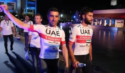 Maxi Richeze y Fernando Gaviria vuelven a ser compañeros esta temporada.