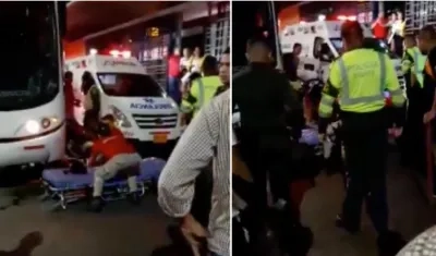 El transeúnte fue arrollado por el R1, a la altura de Chiquinquirá.