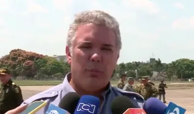 El Presidente de la República, Iván Duque.